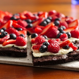 Brownie Pizza Brownie Pizza