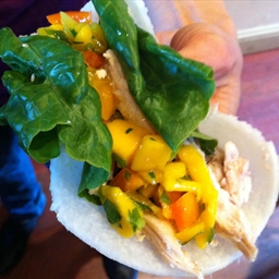 Chicken Mango Tacos Chicken Mango Tacos