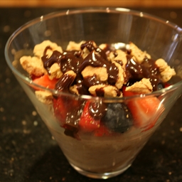 Chocolate-Berry Yogurt Parfaits Chocolate-Berry Yogurt Parfaits