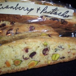 Cranberry and Pistachio Biscotti Cranberry and Pistachio Biscotti