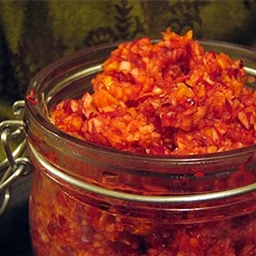 Cranberry Orange Ginger Relish