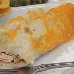 Creamy Chicken Enchiladas
