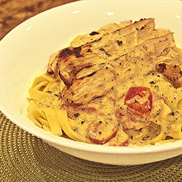 Grilled Chicken Alfredo
