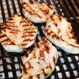 Grilled Lemon Lime Chicken over Angel Hair Grilled Lemon Lime Chicken over Angel Hair