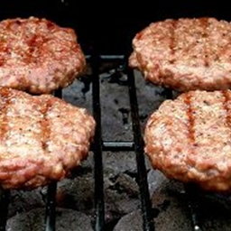 Home Made Burgers with Freshly Baked Baps