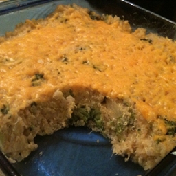 Quinoa, Broccoli, & Cheese Casserole