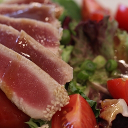 Sesame-Crusted Ahi Salad