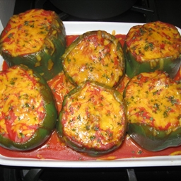 Stuffed Green Peppers