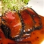 Ahi Tuna, Blackened with Soy Mustard Sauce and Beurre Blanc (Boom)