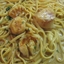 Angel Hair Pasta with Scallop Saute