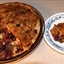 Apple Blueberry Crumble Pie