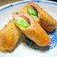 Asparagus, ham, cheese Spring Rolls