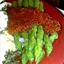 Asparagus with Red Pepper Sauce