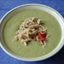 Avocado Cucumber Soup with Crab