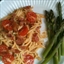 Bacon, Linguini and Tomato Toss