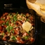 Baked Black Beans with Chorizo