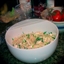 Baked Couscous with Spinach and Pine Nuts