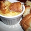 Baked Eggs with Croissants and Jam