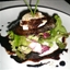 Baked Goat Cheese with Garden Salad