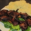 Baked Lamb Cutlets in Honey Sesame Marinade