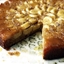 Banana and cardamom upside-down cake