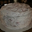 Banana Cream Cake with Strawberry Cream Filling
