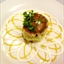 Beef Loaf with Mashed Sweet Potatoes in Squash Sauce and Coconut Bechamel