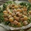Cantaloupe Turkey Salad Delight