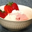 Champagne Sorbet with Wild Strawberries