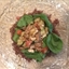 Chicken apple salad with red quinoa and spinach Chicken apple salad with red quinoa and spinach