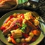 Chicken Brunswick Stew with Roasted Garlic