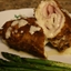 Chicken Cordon Bleu with White Wine Sauce