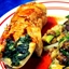 Chicken-Spinach Roulade with Blackberry-Ancho Sauce