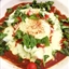 Chile Colorado Eggs with Avacodo Cheese Sauce