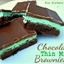Chocolate Thin Mint Brownies Chocolate Thin Mint Brownies