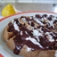 Chocolate Waffles with Fruit Ganache