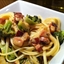 Creamy Spam And Broccoli with Pasta
