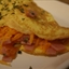 Easy Ham & Cheddar Omelet