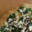 Easy Spinach, Onion, and Feta Pizza