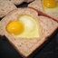 Eggs in Fried Bread Eggs in Fried Bread