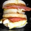 English Muffin W/bacon Ha