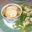 French Onion Soup with Mushrooms and Prime Rib