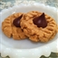 Gluten Free Peanut Butter Chocolate Kiss Cookies 