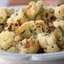 Golden Roasted Cauliflower with Pecorino Romano Cheese