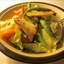 Greenbean & king oyster mushroom salad with red chillie & balsamic dressing