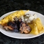 Grilled Citrus Chicken with Grilled Tropical Fruit