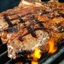 Grilled Porterhouse with Over-Stuffed Baked Potatoes Grilled Porterhouse with Over-Stuffed Baked Potatoes