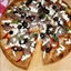 Grilled Steak Pizza with Roasted Red Peppers and Feta Cheese Grilled Steak Pizza with Roasted Red Peppers and Feta Cheese
