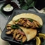 Gyros-Style Pork Sandwich
