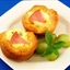 Ham Quiche Biscuit Cups